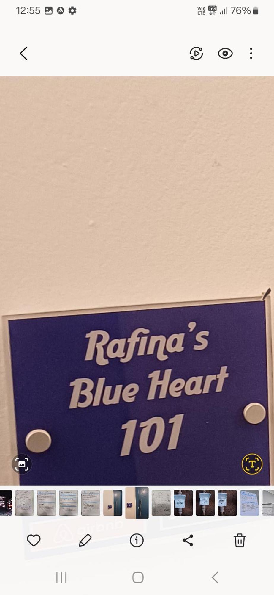 Rafina's Blue Heart!